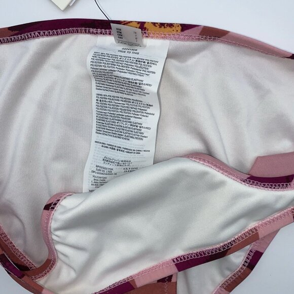 Volcom Bikini Bottom Womens Large Palm Urself Tie Side Full Coverage New - Picture 3 of 6